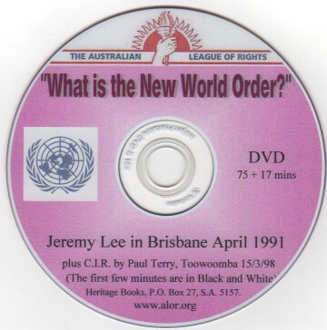 What Is The New World Order J.Lee