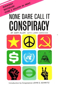 Veritas Books: None Dare Call It Conspiracy Gary Allen